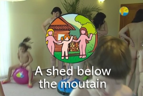 A Shed below the mountain - new family nudism video [720×480 | 01:03:07 | 3.3 GB] (natirist beauty)