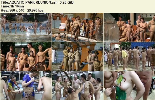 Naturism family video - Aquatic park reunion (natirist beauty)