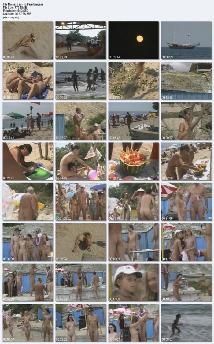 Sunny Bulgaria - documentary video about nudism at a resort in Varna (natirist beauty)